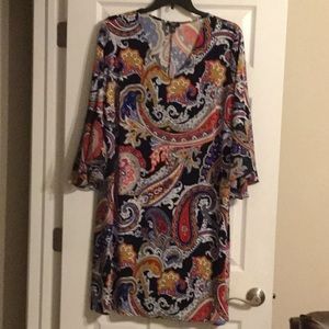 Paisley Shift Dress